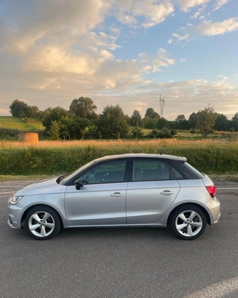 Audi A1 cena 52900 przebieg: 93000, rok produkcji 2017 z Baranów Sandomierski małe 37